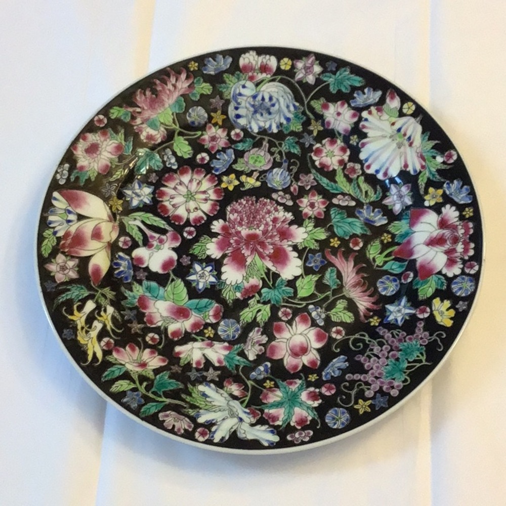 China,Republic plate of Thousand Flowers 🌸 excellent condition #9